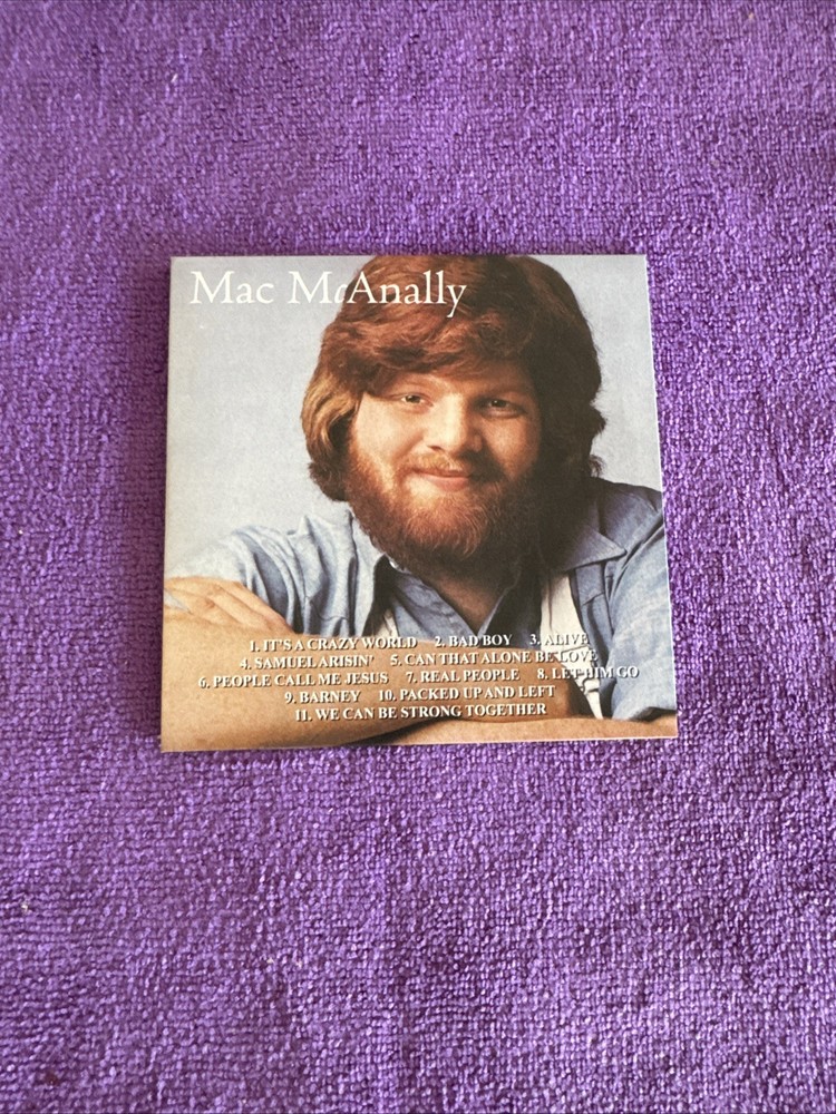 Mac McAnally- Self Titled- CD