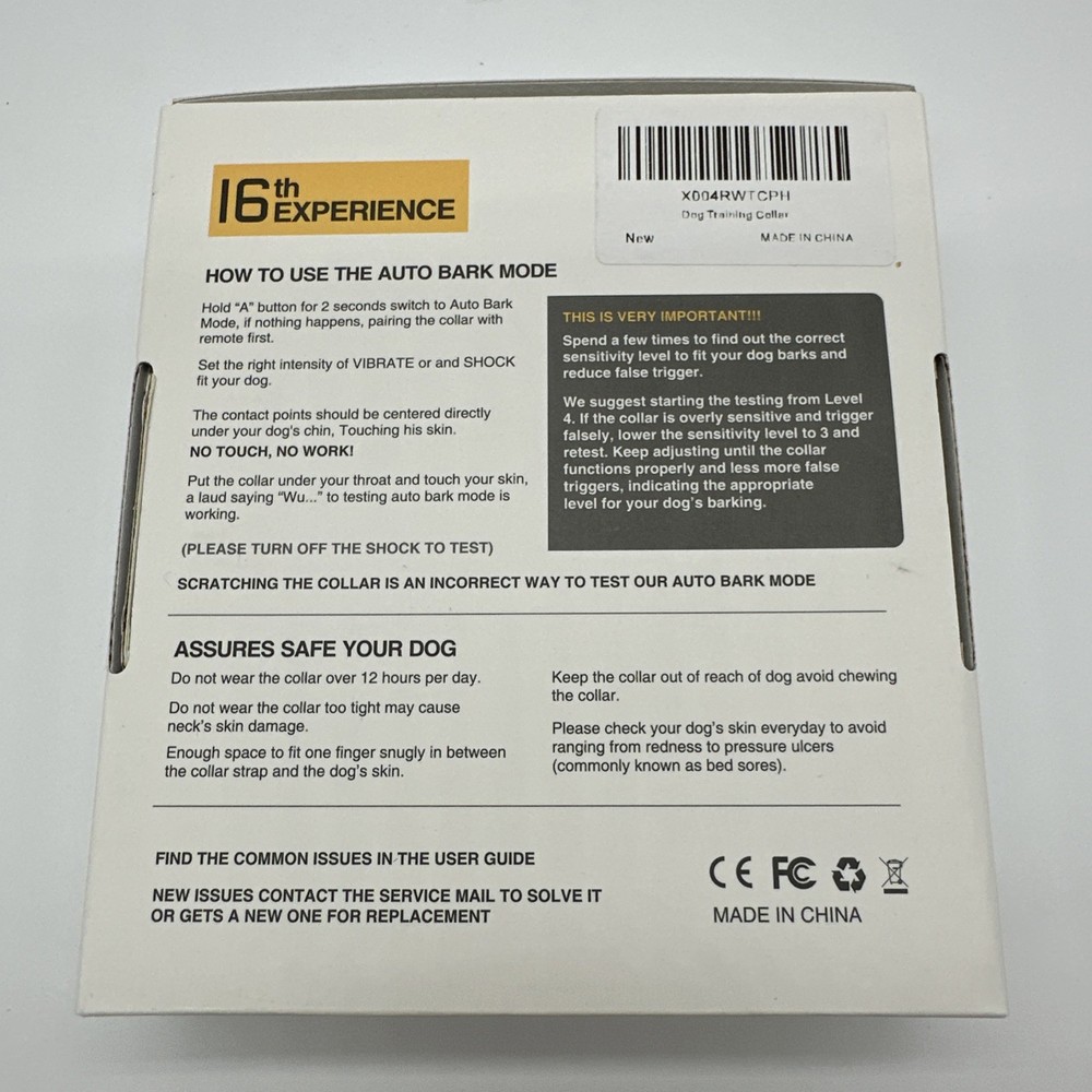 Going Meta Dog Bark Training Collar