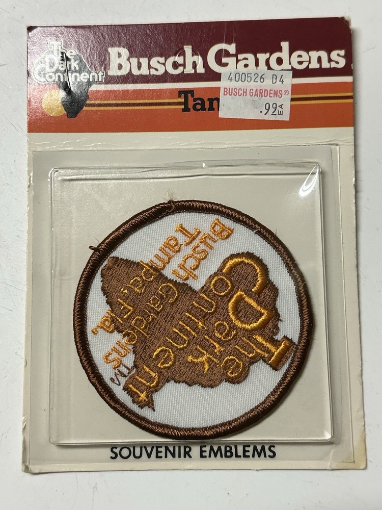 NOS Busch Dark Continent Patch (24C6)