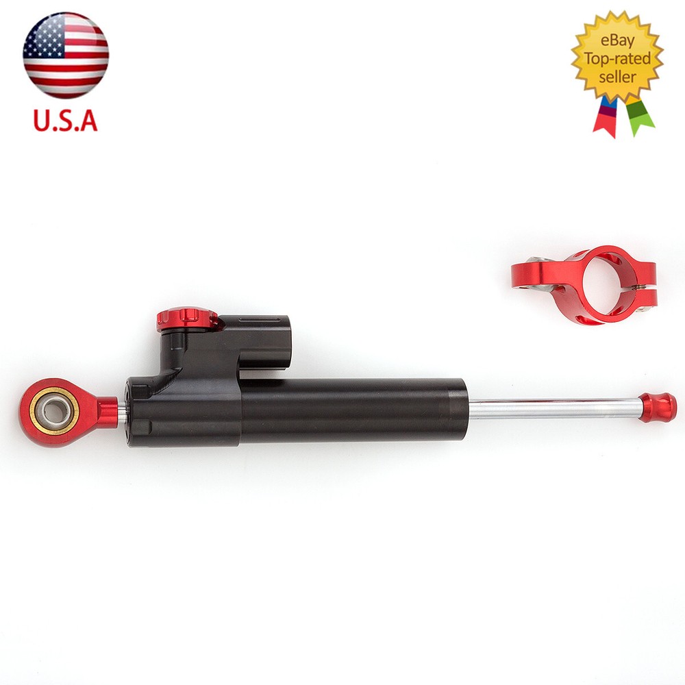 CNC Universal Shock Steering Damper Linear Stabilizer Reversed Safety Control