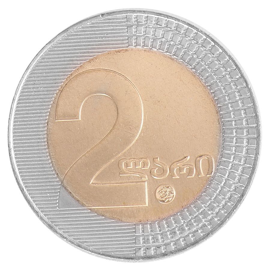 Georgia 2 Lari, 2006, KM #94, Mint