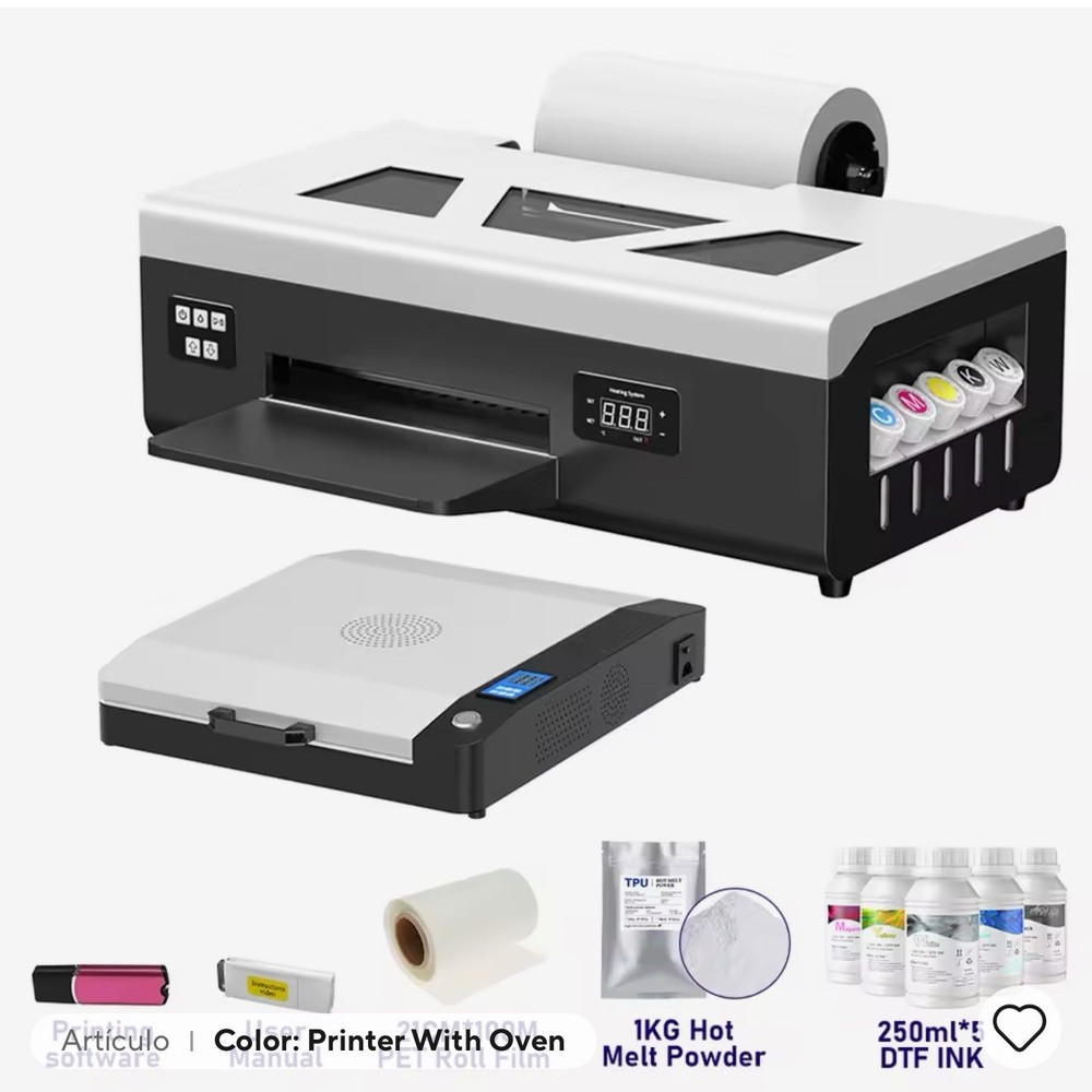 A4 dtf printer for Epson L800 DTF printer, DTF transfer machine with over