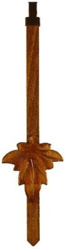 Hand Carved Oak Pendulum for Cuckoo Clock