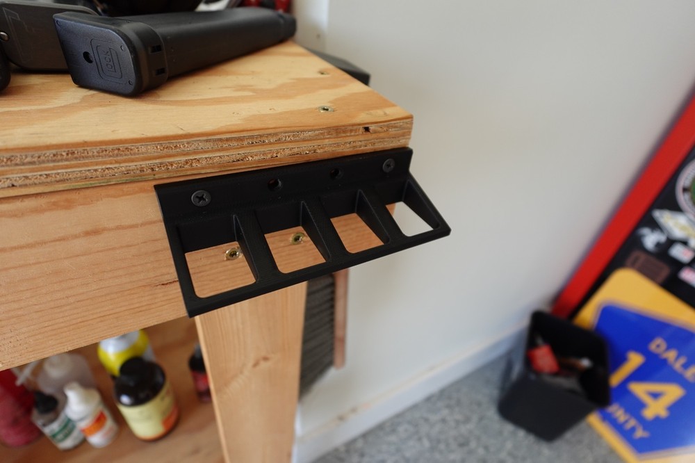 Universal Double Stack Magazine Wall Mount