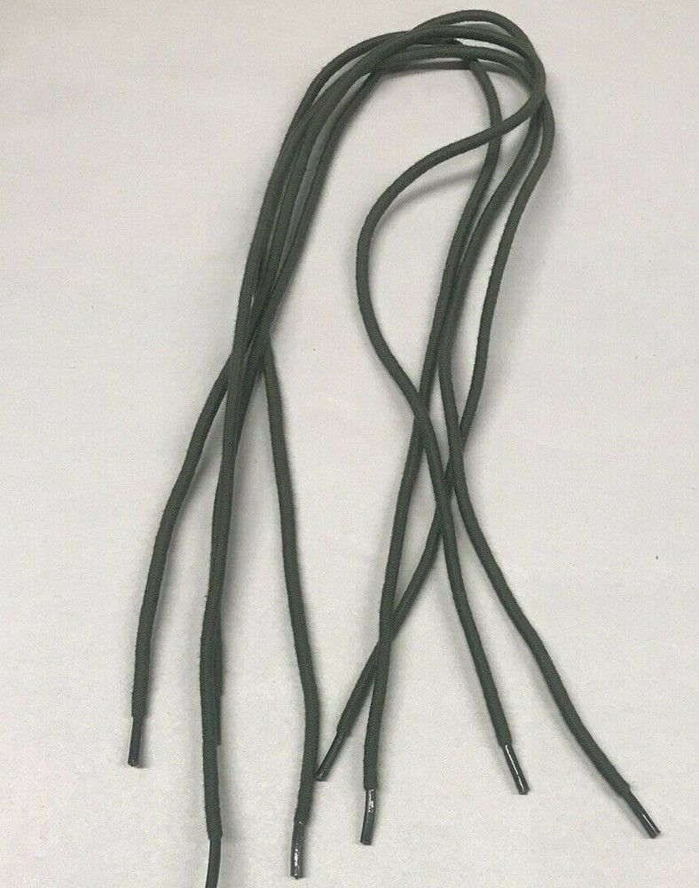 Elastic Replacement Draw Cord 27"  OD Green  USGI 4 Each