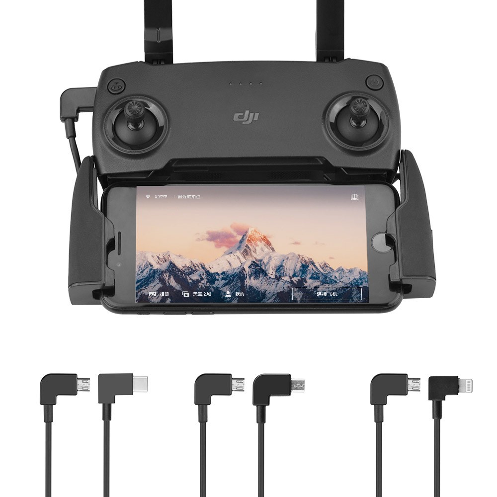 1PC For DJI Mavic 2/MINI/PRO Remote Control Data Adapter Cable Connection Cable