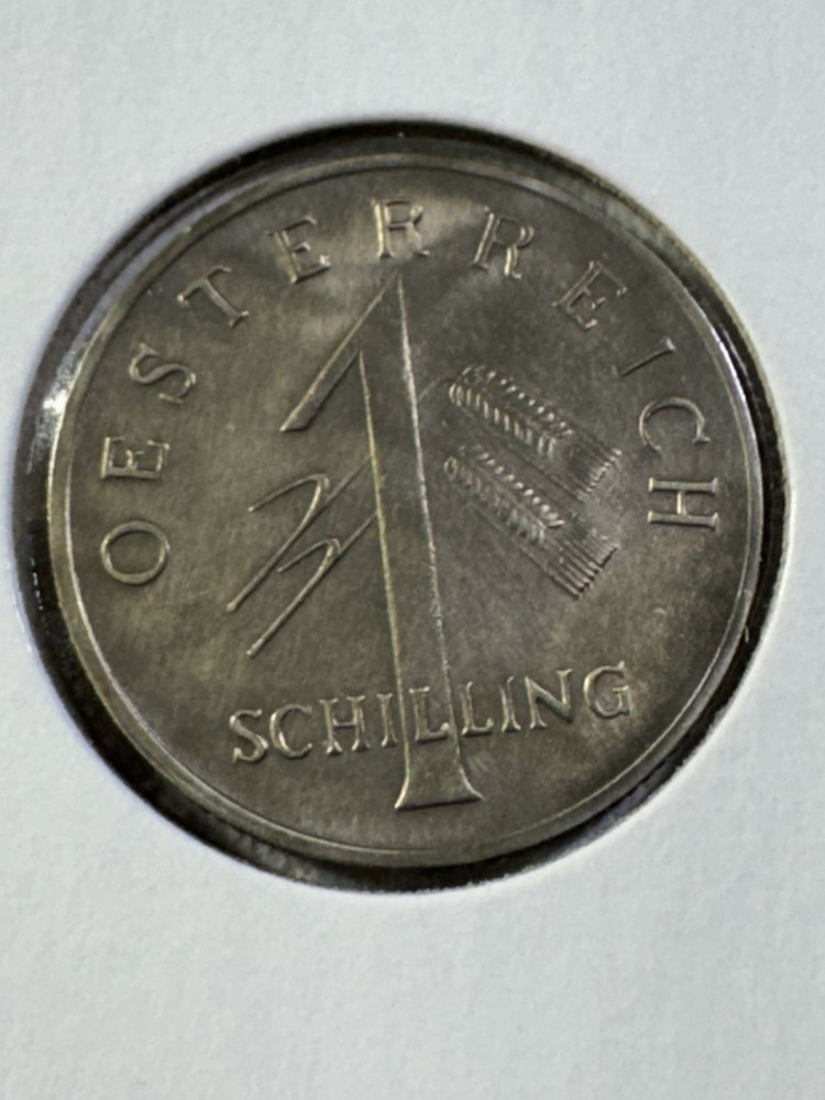 1934 Austria 1 Schilling Coin