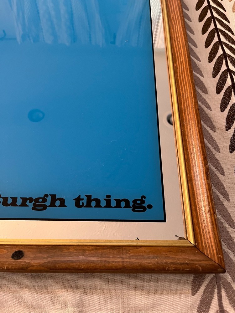 Iron City Light Beer It's a "Burgh Thing" Mirror