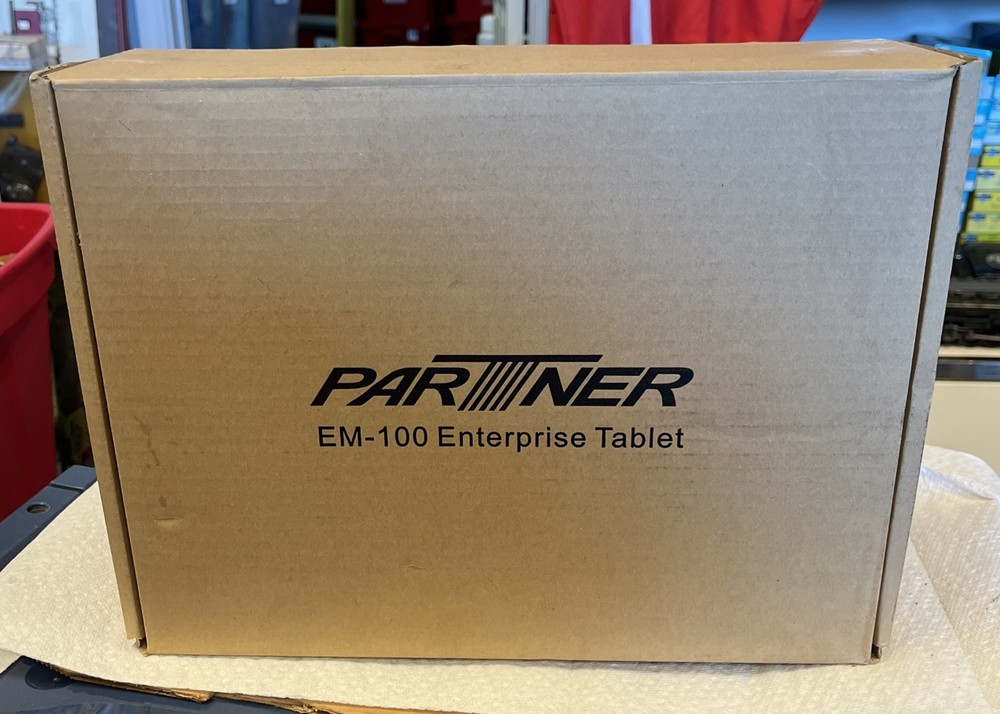 Partner Tech EM-100 10.1"  16 G Android Enterprise Black Tablet