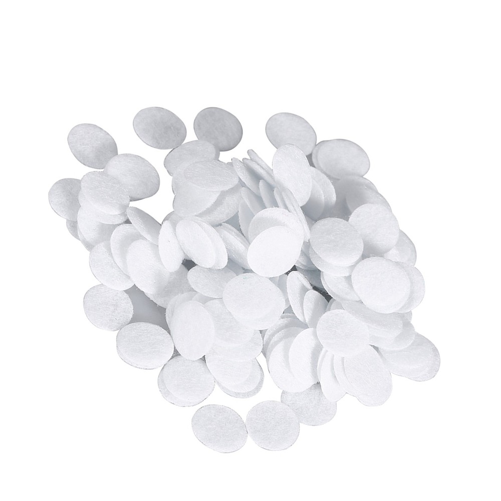 100pcs Cotton Filter Round Filtering Pads For Blackhead Removal Machine 40mm WT