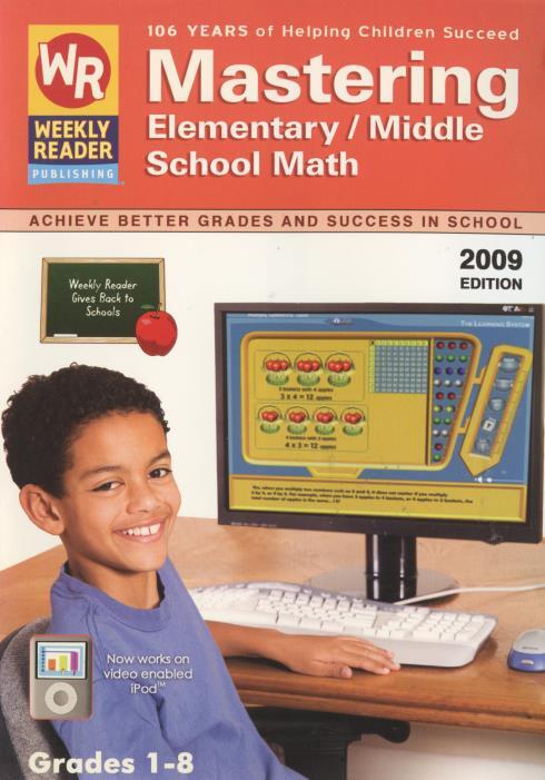 Mastering Elementary & Middle School Math Grades PC MAC DVD home school learning