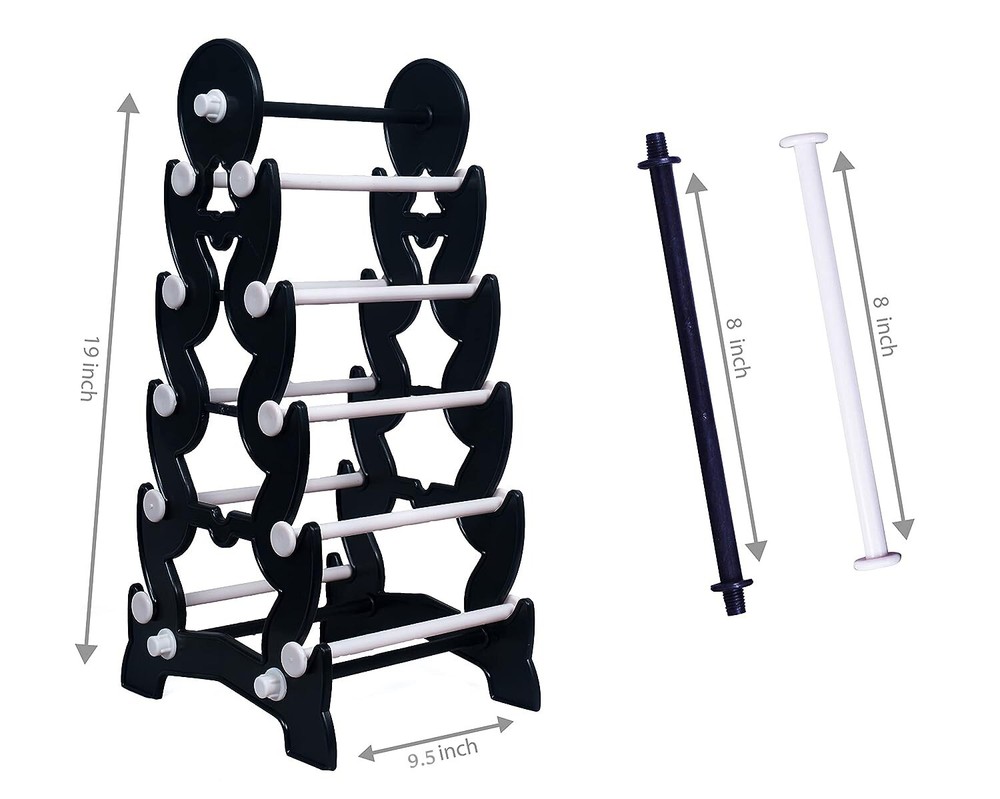 5 Step Tower Plastic Bangle Display Holder For Your Bangle Collections