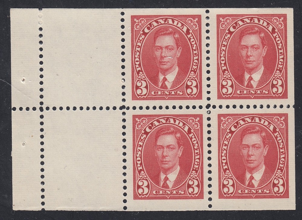 Canada #233a Mint Booklet Pane