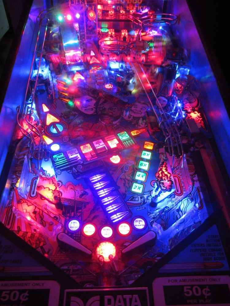 LETHAL WEAPON 3 - NON GHOSTING Lighting Kit custom SUPER BRIGHT PINBALL LED KIT