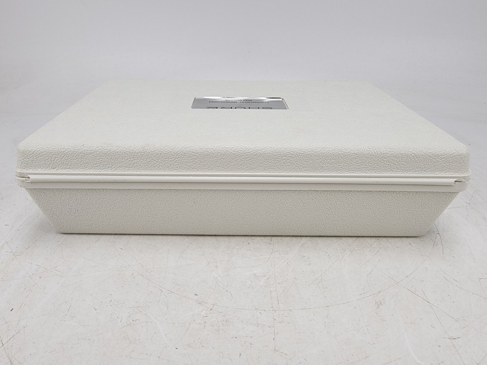 Vintage Shure Microphone Hard Plastic Protective Case White #2