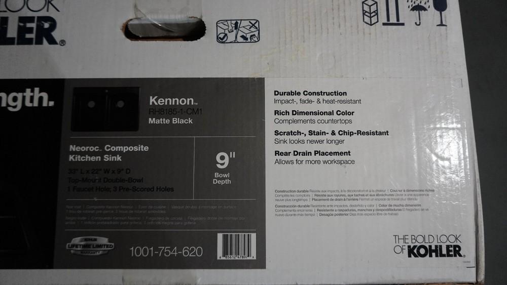 Kohler Sink Black
