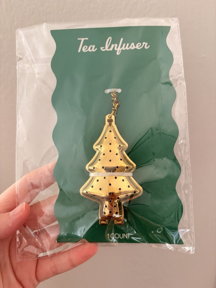 Loose Leaf Tea Infuser Christmas Tree Style