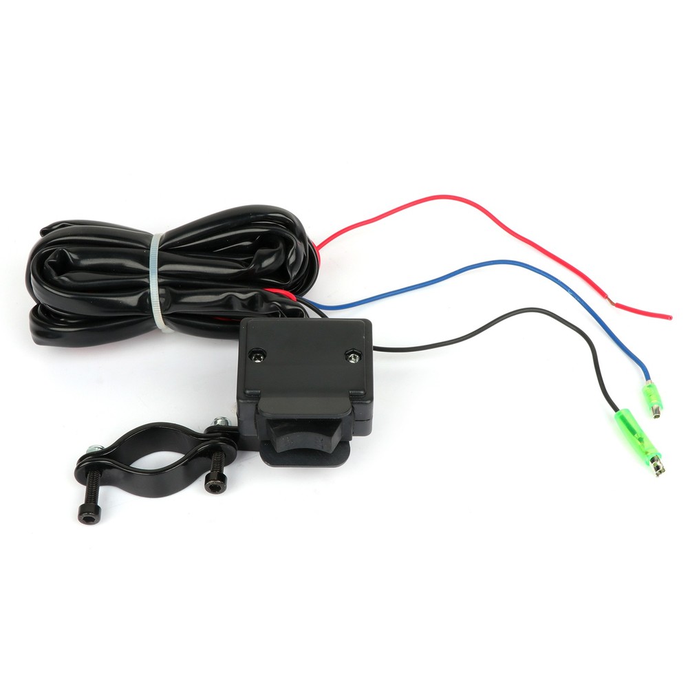 Winch Rocker Switch Handlebar Control Line 3M For ATV/UTV 1pcs