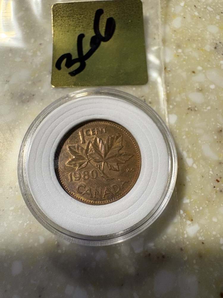 1980 Canada 1 Cent: CIRCULATED