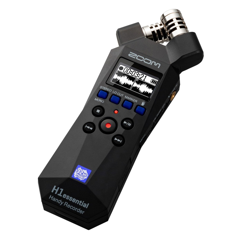 Zoom H1essential 2-Track 32-Bit Float Portable Audio Recorder