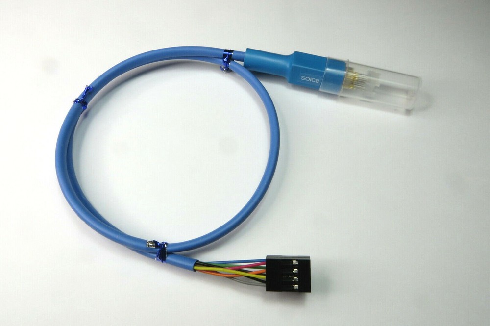 SOIC8 Pogo Pin Adapter With Attached Guide Cap For Universal EEPROM programmer