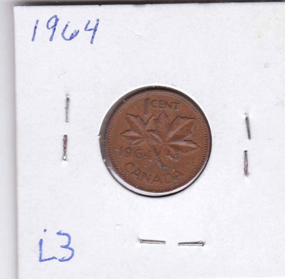 1964 Canada Cent L3