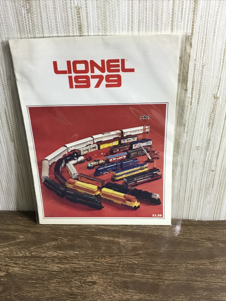 1979 LIONEL TRAINS CONSUMER CATALOG ORIGINAL PACKAGING