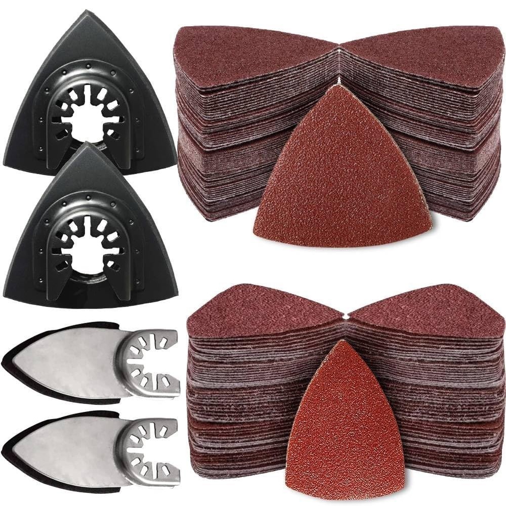 Compact 104Pcs Sanding Pads Kit: Professional Quality for DIY & Pro Projects