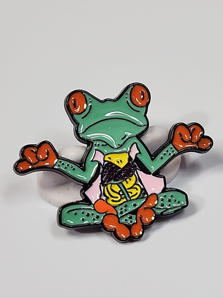 Dissected Tree Frog Lapel Pin