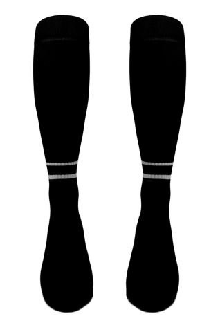 Soccer Referee Socks Small Black