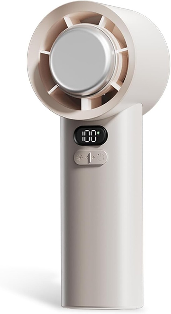 Handheld Air Cooler Fan, 100 Speed Settings, A/C or Regular Air Mode