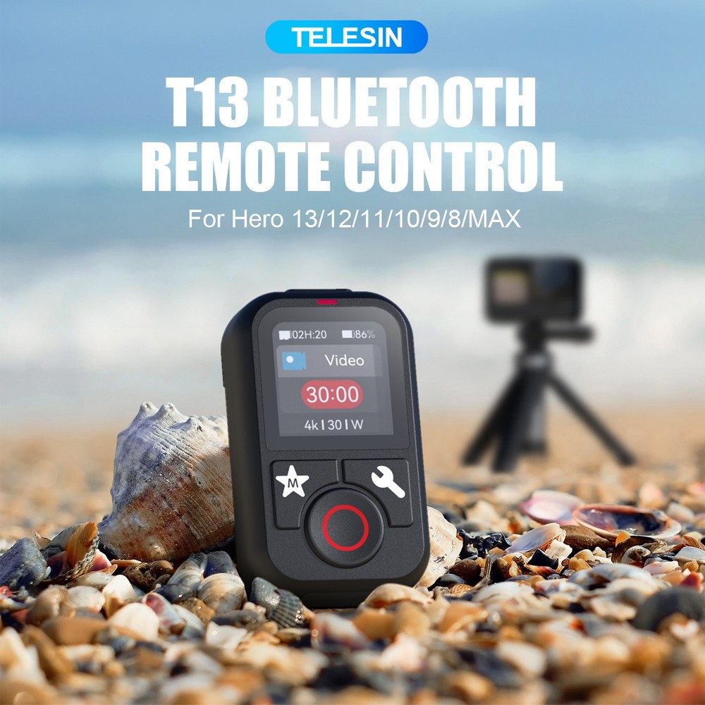Bluetooth Wireless Remote Controller For GoPro Hero 13 12/11/10/9 Max#Camera^^