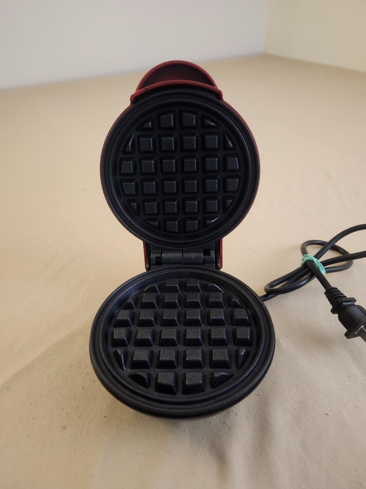 Mini Waffle Maker (red) # WP-MK03