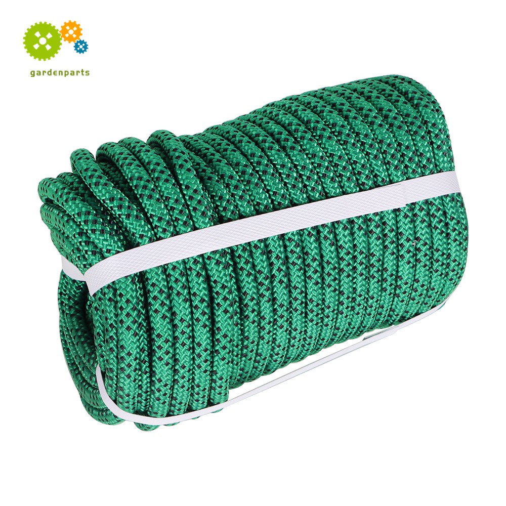 Rope Braided Polyest Rope 3520Lbs 3/8" × 100'  Rope High Strong Pulling