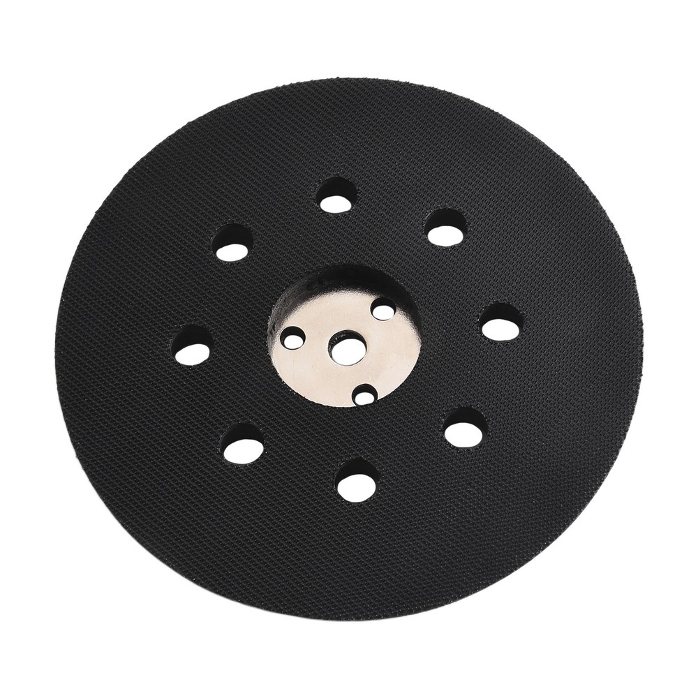 Backing Pad Rubber Abrasive Discs Backing Pad Black General-purpose Sanding
