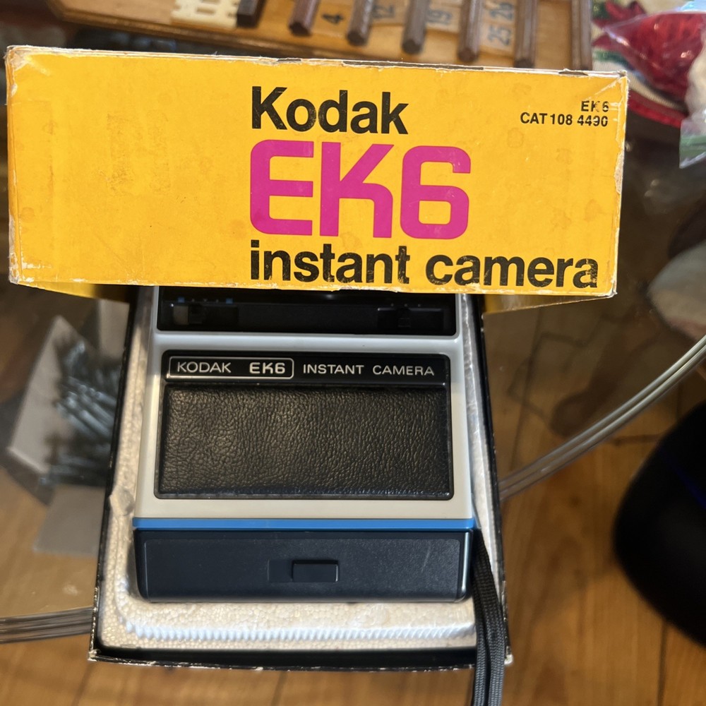 Kodak EK6 Instant Camera W/ Box Untested