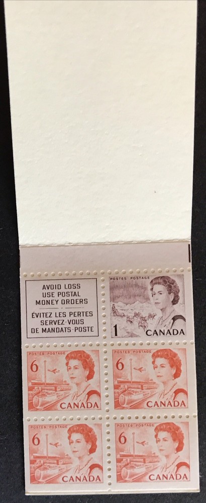 CANADA BOOKLET 454B Mint Nh Vf