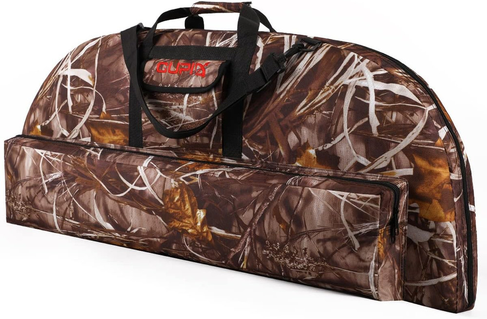 Compound Bow Case Soft Light-Weight Bow Bag with Arrow Pocket and Backpack Strap