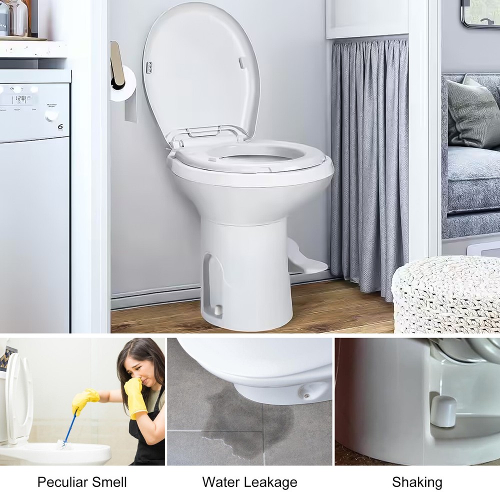 RV Toilet Seal for Dometic 300 310 320 Series, Flange, Flush Ball & Base Gasket