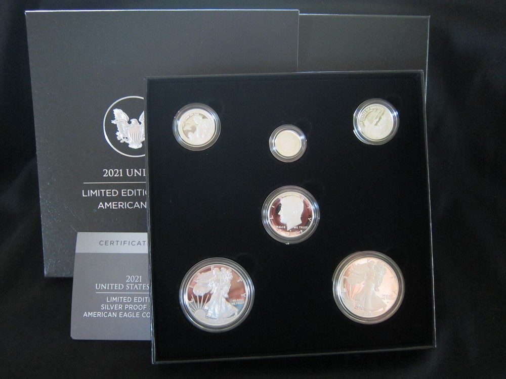 Limited Edition 2021 Silver Proof Set - American Eagle Collection