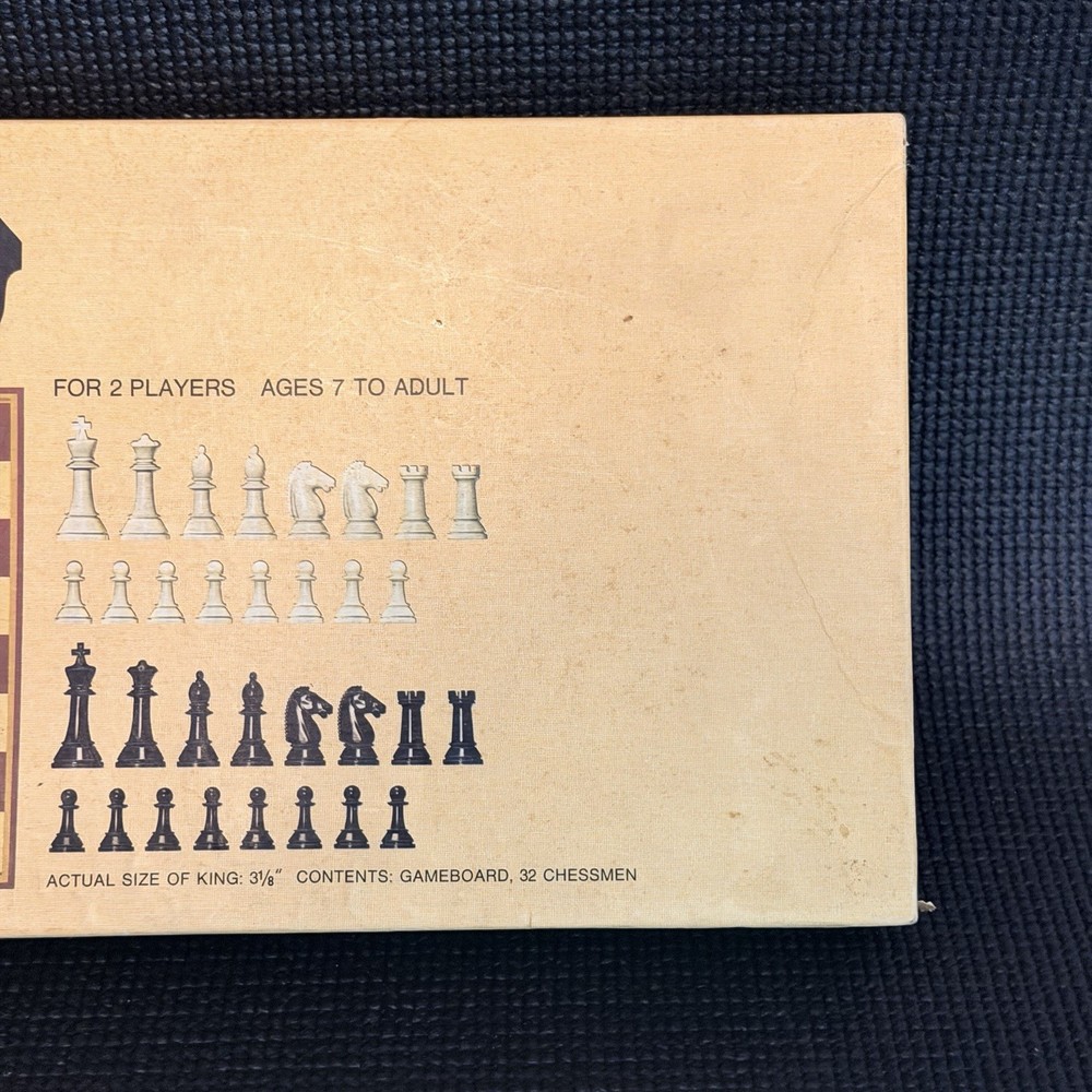 Vintage Whitman Chess Set Game From 1975 - Complete