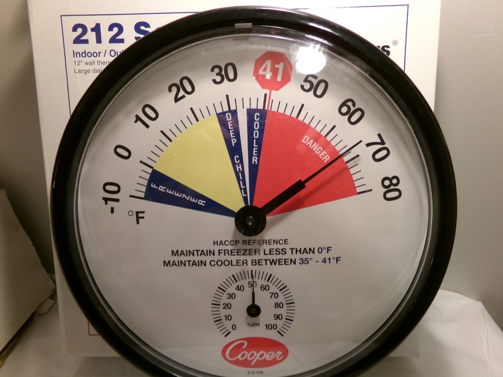 Cooper 212-159 Freezer Thermometer