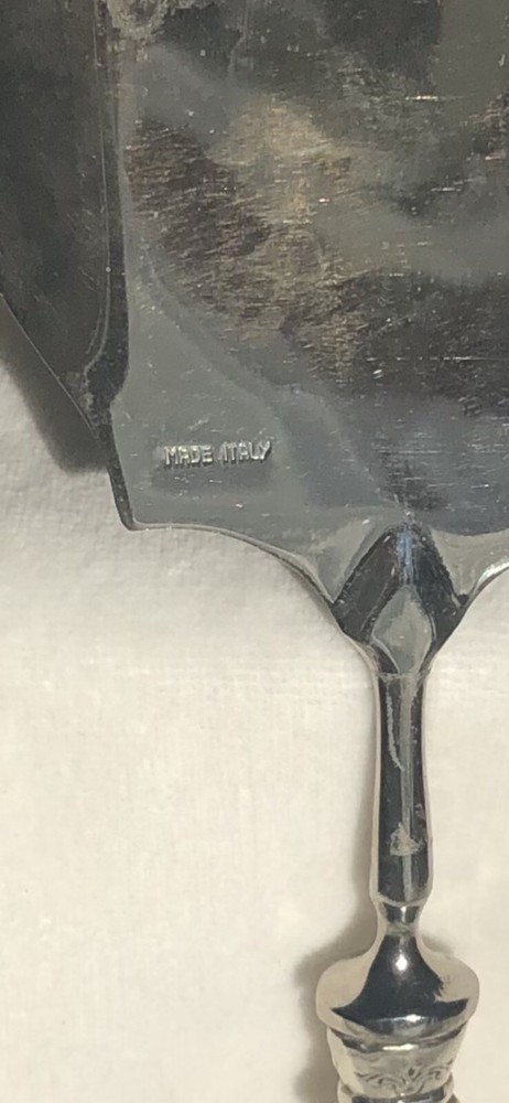 Sterling Silver Tomato Slicer, Fleur de Lis #445