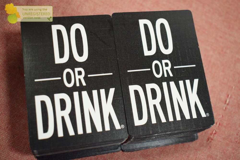 Do Or Drink Date Night Hydration Edition Game