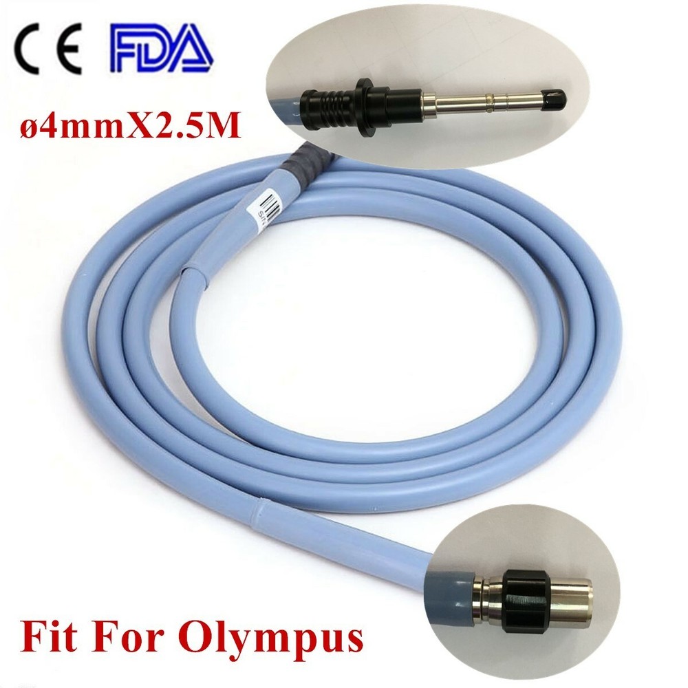 Endoscopic Fiber Optical Light Source Cable ø4mmX2500mm for Olympus Light Source