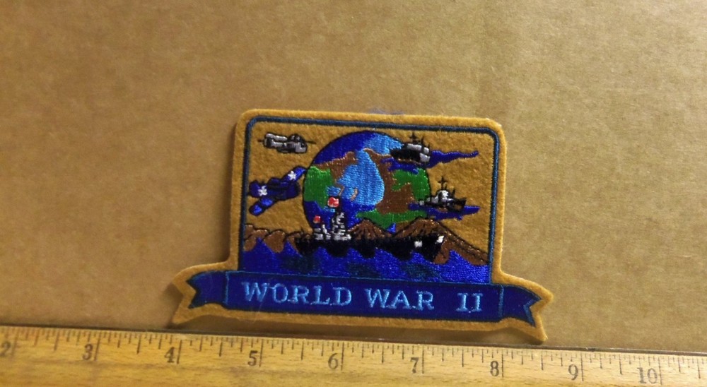 World War II Embroidered Patch