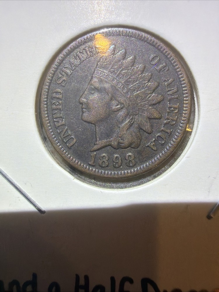 1898 indian head cent