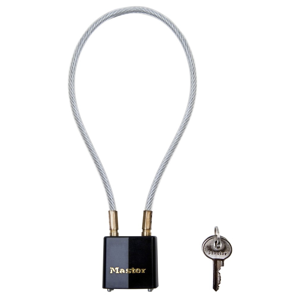 MasterLock Cable Gun Lock Keyed Different Steel Cable Anti-Cut Dead-Locking