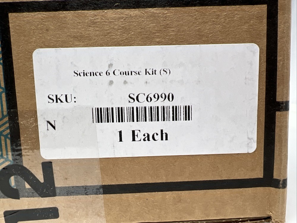 K12 Science 6 Course Kit SC6990 Homeschool Student Learning