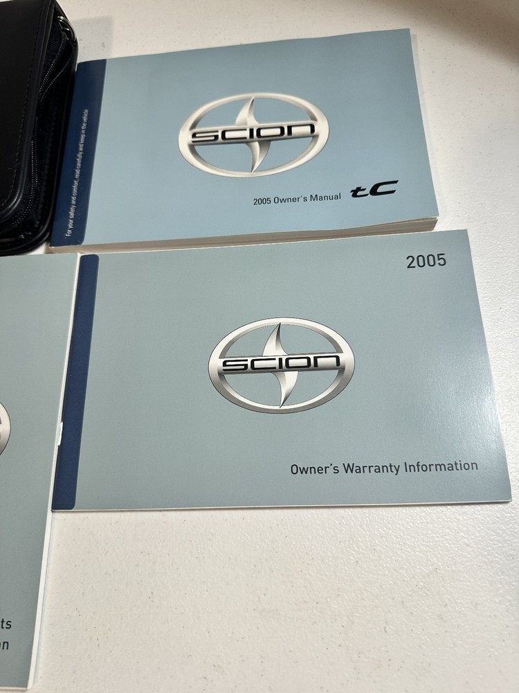 2005 Scion tC Owner's Manual Set